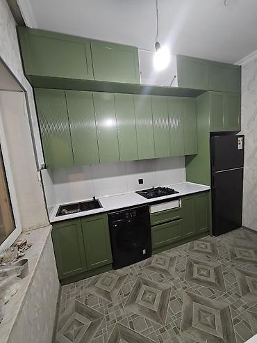 mdf laminat: Sifarişlə mətbəx dəsti, Özü çəkən petlələr, MDF, Kredit yoxdur — 2