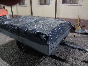 купить двухосный прицеп для легкового автомобиля: Прицеп, Бортовой, Б/у