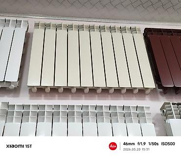 Alüminium radiator seksiyaları - Material: yüksək istilikkeçirən