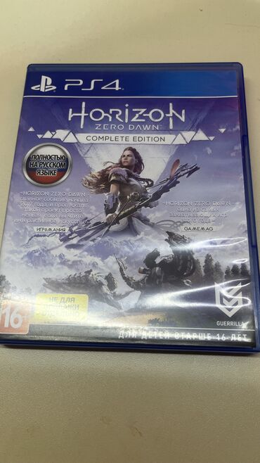 Oyun diskləri və kartricləri: Horizon Zero Dawn, Macəra, İşlənmiş Disk, PS4 (Sony Playstation 4), Pulsuz çatdırılma