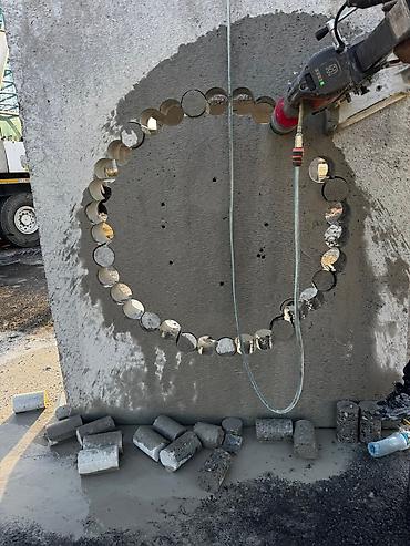 karotçu: Beton kəsmə xidməti - Divar, döşəmə və tavanlarda dəqiq və səliqəli — 2