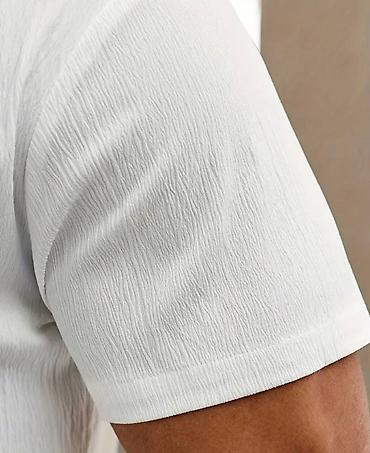 Kişi geyimləri: Köynək, 3XL, rəng - Ağ — 5
