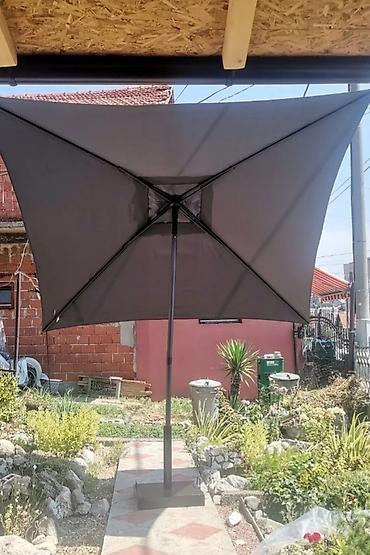forma ideale bašta: Platneni Suncobran 250x250cm NOVO UV Zastita AKCIJA — 5