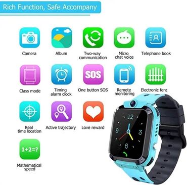 Ručni satovi: Vodootporni Dečiji Smart Watch S16 Lbs Praćenje, Pozovi Boje Satova — 20