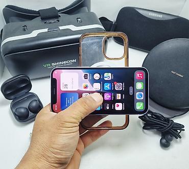 Apple iPhone: IPhone 12 mini, Б/у, 128 ГБ, Синий, Кабель, 91 % — 10