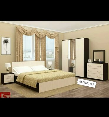 Yataq otağı dəstləri: İkinəfərlik çarpayı, Azərbaycan, Yeni — 19