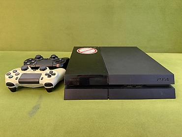 plastesin 4: Sony PlayStation 4 (PS4) oyun konsolu 2 eded pult 512 ideal veziyyetde — 2