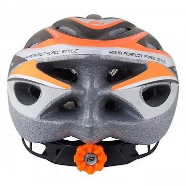 shimano technium najlon: KACIGA FORCE HAL, CRNO-ORANGE-BELA, L/XL | 19 rupa, sadrži beli i — 4