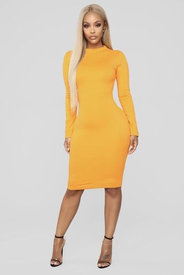 Haljine: 2XL, bоја - Crna, Koktel, klub, Dugih rukava — 16