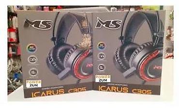 Zvučnici, slušalice i mikrofoni: MS ICARUS C305 gejming slušalice - Stereo over-ear dizajn sa velikim — 3