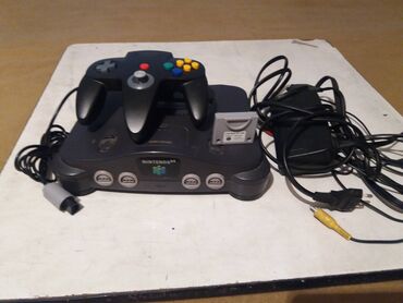 Elektronika: Nintendo 64 + 7 orginal igrice vidi slike --ispravan za dalje