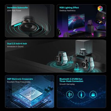 Dinamiklər və kolonkalar: Edifier Kolonka, Növ - Bluetooth — 4