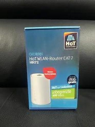 Modemi, ruteri i mrežni uređaji: Alcatel HoT WLAN Router CAT 7 (model HH72) - 4G LTE CAT 7 ruter za — 18