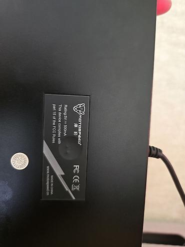 pitminutka islenmis: MOTOSPEED CK104 KEYBOARD. Klaviratura şəxsi istifadədə olub heç bir — 2