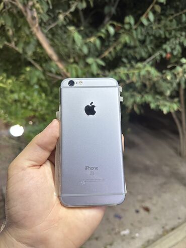 iphone 6s telefonu: IPhone 6s, 16 GB, Gümüşü, Barmaq izi