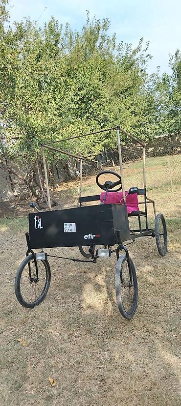 oglan usaq ucun toy geyimleri: Pedallı 4 təkərli mini nəqliyyat vasitəsi – əl işi - Çərçivə: möhkəm — 4