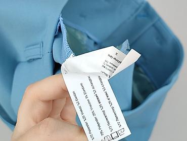 dilvin blue: Spodnie materiałowe damskie, rozmiar S — 6