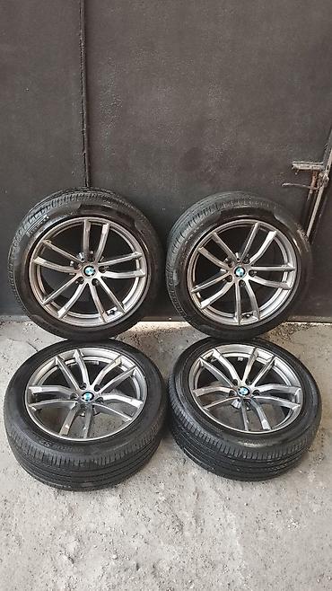 Колеса в сборе: Колеса в сборе R 18, Лето, Б/у, Комплект, Легковые, Литые, отверстий - 5 — 1