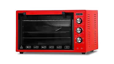Электрические плиты: №: 5304 Məhsulun adı: Masaüstü elektrik soba Shivaki 3618-E Red, 36 l — 2