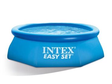 хата с бассейном: Бассейн надувной Intex Easy Set🏊🏻 Характеристики: Размеры: высота 76