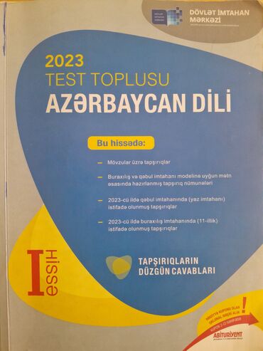 Велозапчасти: Seliqeli istifade olunub.2023-cü il üçün Azərbaycan dili fənni üzrə