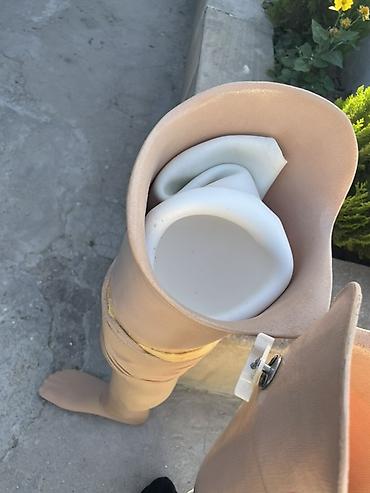silikon protez diş: Məhsul: Ayaq protezi (budüstü protez komplekti) Təsvir: - Budüstü — 5