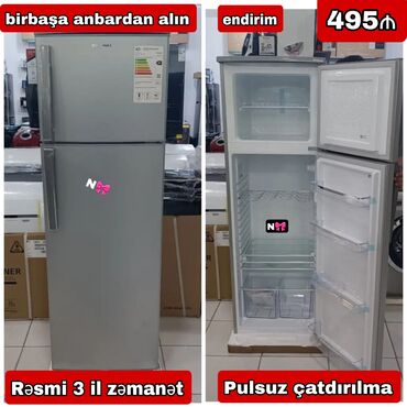 dispenser satışı: 2 qapılı Shivaki Soyuducu Satılır, rəng - Boz