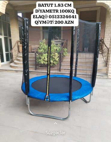 Uşaqlar üçün digər mallar: Batutlar anbardan sati̇ş i̇steni̇len ölçüləri̇mi̇z sati̇şda var — 6