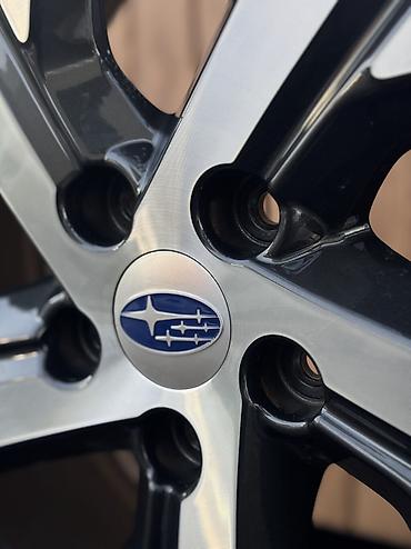 Диски: Литые Диски R 18 Subaru, Комплект, отверстий - 5, Б/у — 5