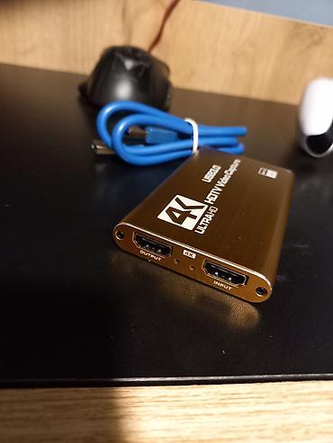 komputer setup: 4K Ultra HD USB 3.0 HDTV Video Capture cihazı Xüsusiyyətlər: - — 1