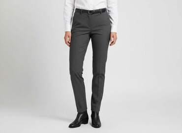 rozmiar eu 42 spodnie: C&A, Material trousers for women, size S