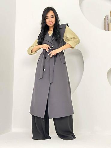 плащ озк: New collection😍 качество lux💫 трену безрукавка❤️ артикул: #1152-2 — 9