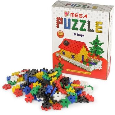 kolica za bicikl za decu: Megaplast puzzle 150 komada Kreativne i konstruktivne puzle omiljene