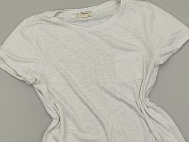 białe sukienki letnie: T-shirt, Papaya, S, stan - Dobry