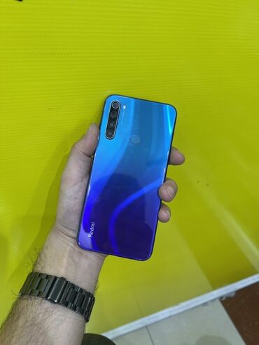 scaner: Xiaomi Redmi Note 8, 32 GB, rəng - Göy, 
 İki sim kartlı