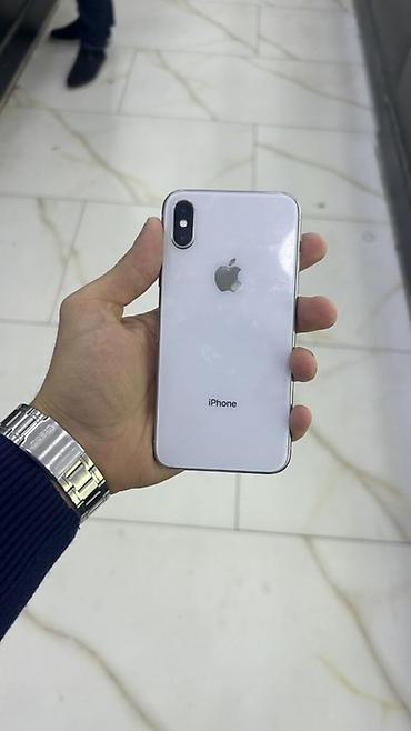 iphon xr: IPhone X, 64 GB, Gümüşü, Zəmanət — 1