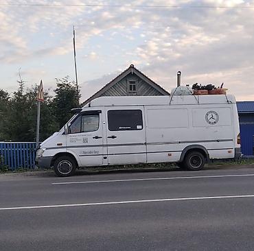 спринтер тентовый: Легкий грузовик, Mercedes-Benz, Дубль, 3 т, Б/у — 1