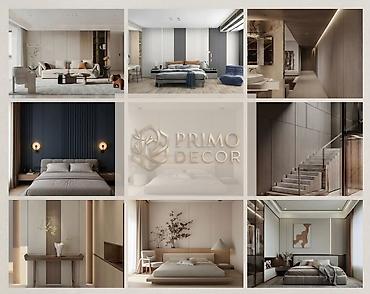 Премиальные бамбуковые панели и гибкая керамика от PRIMO DECOR KG
