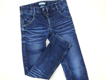 columbia kombinezon: Jeans, Name it, 10 years, 134/140, condition - Perfect