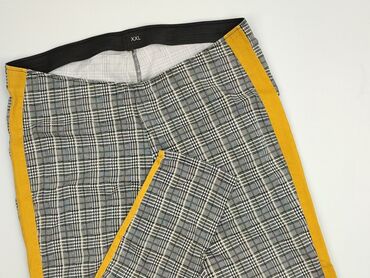 Material trousers for women, size 2XL (EU 44)