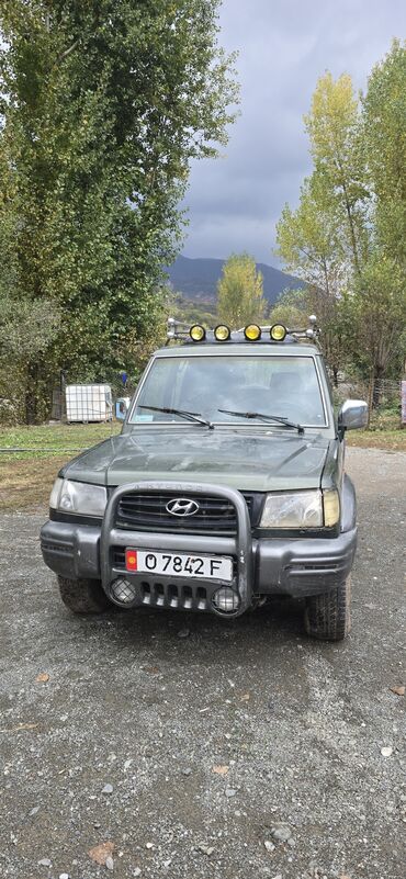 расрочкага машина алам: Hyundai Galloper: 2000 г., 2.5 л, Механика, Дизель, Жол тандабас