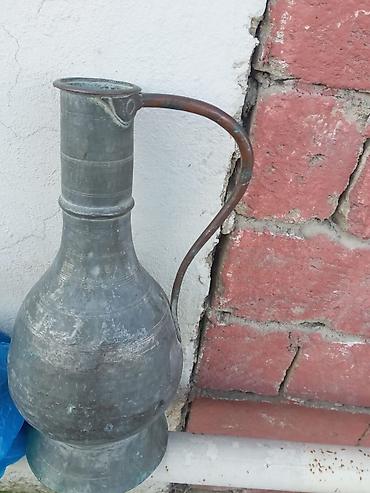 Qədim samovarlar: Antik pirinç samovar - Material: bürünc/pirinç gövdə, döymə və damğa — 8