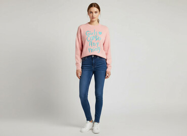 sweter hello kitty: Cider, Women`s sweater, size M