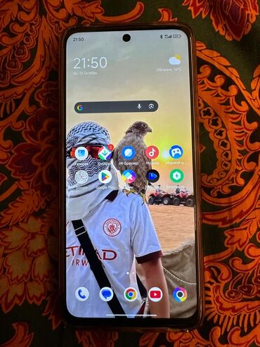 алмурут сторе телефон: Poco M6, 256 ГБ, цвет - Бежевый