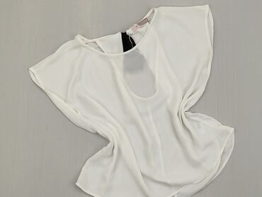 Koszule i bluzki: Bluzka, 3XL (EU 46), stan - Dobry, wzór - Jednolity kolor, kolor - Biały