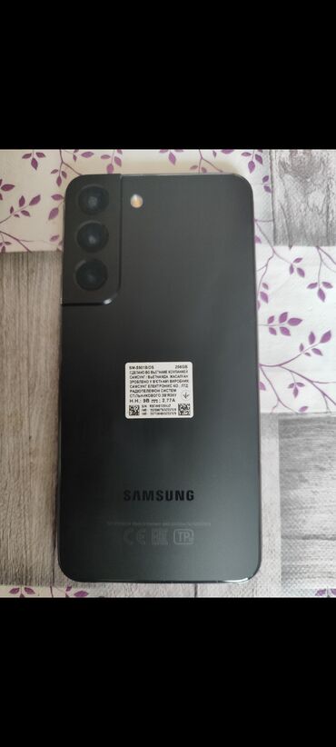 оперативная память ddr4 sdram: Samsung Galaxy S22, Б/у, 256 ГБ, цвет - Черный, 2 SIM