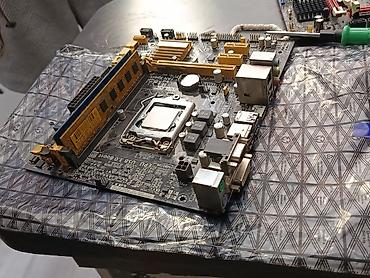 intel core 2: Материнская плата для ПК, Б/у, Asus, LGA1155, Micro-ATX — 2