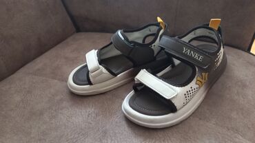 высокая ортопедическая детская обувь: Босоножки, Унисекс, 35