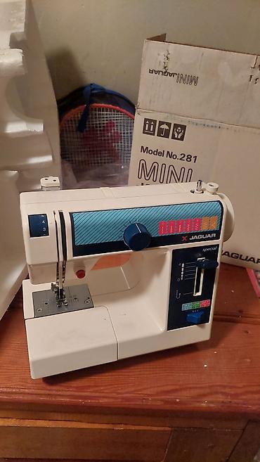 mini utu: JAGUAR Mini Model No.281 tikiş maşını - Kompakt və yüngül — 2
