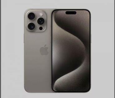 Apple iPhone: IPhone 15 Pro, Б/у, 128 ГБ, Natural Titanium, Защитное стекло, Чехол, Кабель, 93 %